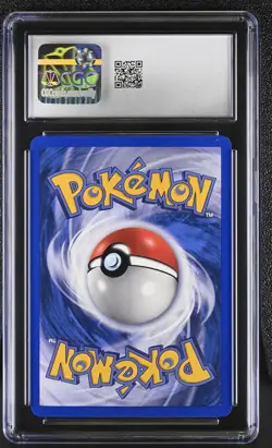 CGC 9 MINT Meditite 2005 EX Emerald 55/106 Reverse Holo STAMPED Pokemon Card psa - Image 2