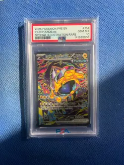 2025 Pokemon Iron Hands Ex Special Illustration Rare PSA 10 - Image 1