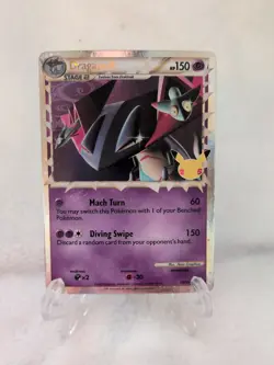 Pokemon TCG Dragapult Prime SWSH132 Black Star Promo Celebrations - Image 1