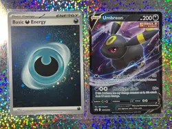 2022 Pokemon TCG Sword & Shield Promo SWSH203 Umbreon V - Image 1