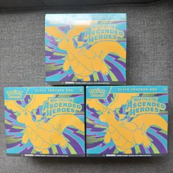 Pokemon TCG Mega Evolutions Ascended Heroes ETB Sealed (3) - Image 1