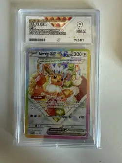 Pokemon TCG Prismatic Evolutions Eevee EX Black Star Promo SVP 174 ACE 9 - Image 1