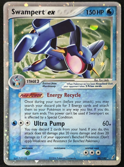 Swampert ex 98/100 Pokemon Crystal Guardians HP - Image 1