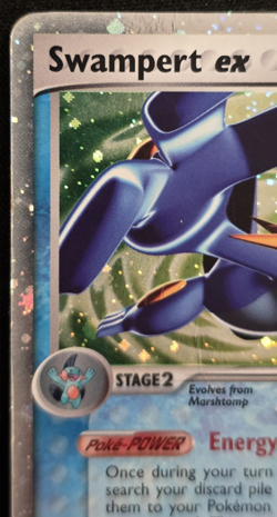 Swampert ex 98/100 Pokemon Crystal Guardians HP - Image 3