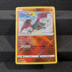 Pokemon TCG Radiant Charizard Crown Zenith 020/159 Holo Rare - Image 1