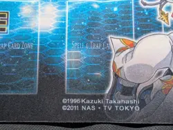 Highly Collectible YUGIOH Yuma and astral con exclusive official playmat 2013 - Image 4