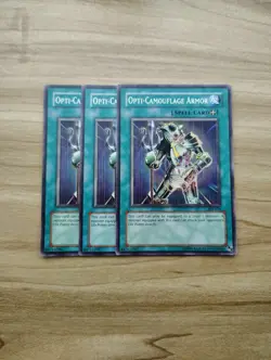 Yu-Gi-Oh! - Opti-Camouflage Armor 3X - Full Playset - Image 1