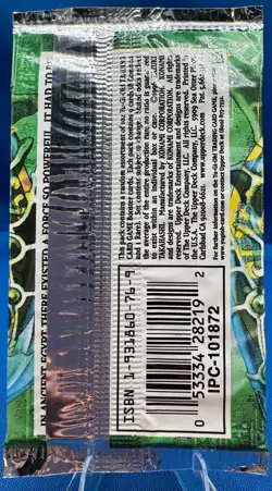 Yu-Gi-Oh 1st Edition Magic Ruler Booster Pack VINTAGE SEALED 2002 - Image 2