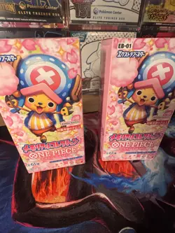 Sealed Japanese One Piece EB-01 Memorial Collection Booster Box 24 Packs - Image 1