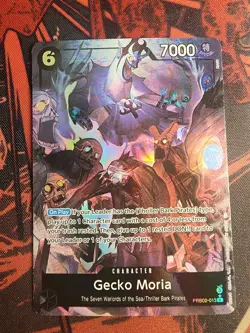 Gecko Moria (Alternate Art) - Premium Booster -The Best- Vol. 2 (PRB-02) & X1 R - Image 2