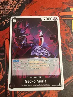 Gecko Moria (Alternate Art) - Premium Booster -The Best- Vol. 2 (PRB-02) & X1 R - Image 4