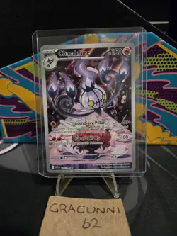 Pokemon TCG - Chandelure 103/086 - White Flare - IR - NM/M - Image 1