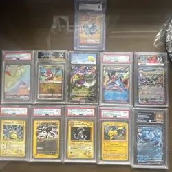 Pokemon Graded Slabs, Assortment Bundle- Job Lot - Image 1