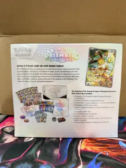 Pokemon Scarlet & Violet Prismatic Evolutions Elite Trainer Box - Image 2