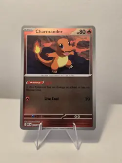Pokemon TCG * Phantasmal Flames * 11/94 Charmander REVERSE HOLO Common - Image 1