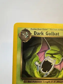 Pokemon Dark Golbat TCG Team Rocket 24/82 -NM/LP Condition - Image 3