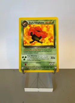 Pokemon TCG Dark Vileplume Team Rocket 30/82 Regular Rare - NM - Image 1