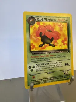 Pokemon TCG Dark Vileplume Team Rocket 30/82 Regular Rare - NM - Image 2