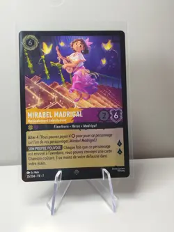 Carte LORCANA FR - Chapitre 7 35/204 Mirabel Madrigal - Super rare✨FOIL✨Neuf - Image 1