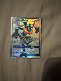 Hidden Fates Greninja GX SV56/SV94 Holo Card Shiny Vault NM Condition - Image 1