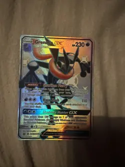Hidden Fates Greninja GX SV56/SV94 Holo Card Shiny Vault NM Condition - Image 2
