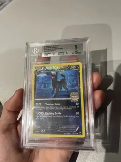 Pokemon Card 2012 BGS 9 UMBREON Reverse Holo 60/108 Regional Championship Promo - Image 4