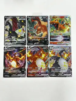 Pokemon 6 card S-Chinese Charizard set - Image 1