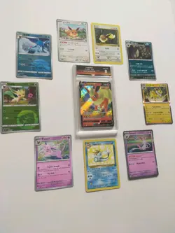 Complete Eeveelution Pokemon Bundle Flareon V Slab Umbreon Jolteon Vintage Card - Image 4