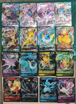 Pokemon 16×50 Card Glaceon Sylveon Leafeon Umbreon Vaporeon Jolteon Espeon Holo - Image 1