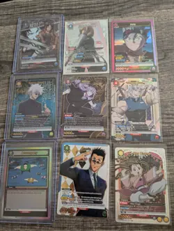 English Union Arena Alt Art 9 Card Lot - Gojo, Historia, Mahito, Tengen, Ymir - Image 1