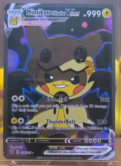 Pikachu Mimikyu Cosplay Custom Art Card - VCOS - NM - FAST SHIPPING - Image 1