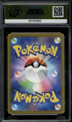ALAKAZAM EX POKEMON CARD 151 -SV2A SPECI4L ART RARE HOLO 203/165 AGS GEM MINT 10 - Image 2