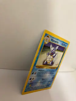 Wartortle 63/130 Base Set 2 Gold W Stamp Promo Pokemon Card WOTC 2000 LP - Image 4