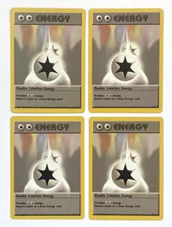 4x Double Colorless Energy - 96/102 - Base Set - Pokemon Card NM Near Mint - Image 1