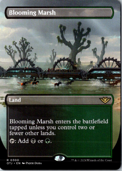 Blooming Marsh (Borderless) R Outlaws of Thunder Junction 300 Near Mint - Image 1