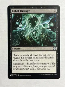 Cabal Therapy The List Reprints Regular - Image 1
