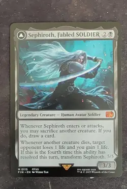 Sephiroth, Fabled SOLDIER Final Fantasy Regular - Image 1