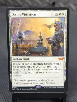 Magic The Gathering - Commander: Tarkir: Dragonstorm - Divine Visitation - Image 1