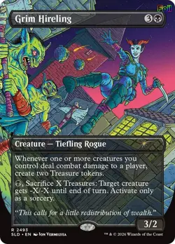 Grim Hireling [SLD - 2493] Foil NM EN - Image 1