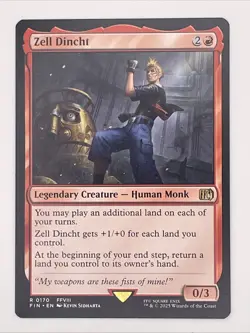 Zell Dincht Final Fantasy Regular - Image 1