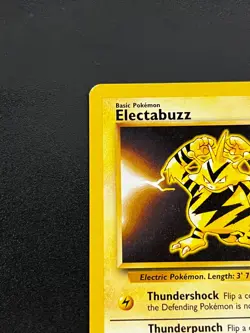 Electabuzz 24/130 - Base Set 2 Rare Vintage WOTC Pokemon TCG Card LP - Image 5