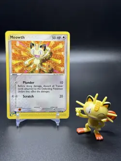 Meowth 42/95 Pokemon Team Magma vs Team Aqua Regular - LP - Image 1