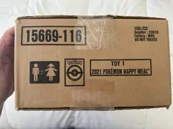 2021 Pokemon McDonald's Sealed Case 25th Anniversary #1 Box 150 Happy Meal Packs - Image 5