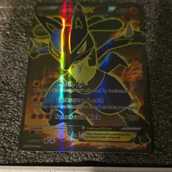 Pokemon Lucario EX Full Art Ultra Rare Holo 107/111 XY Furious Fists 180 HP - Image 1