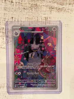 Pokemon Banette Rare Full Art Holo Illustration 234/217 - Excellent Condition - Image 1