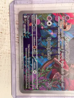 Pokemon Banette Rare Full Art Holo Illustration 234/217 - Excellent Condition - Image 3