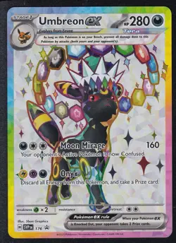 Pokemon Umbreon Ex 176 Prismatic Promo - Image 1