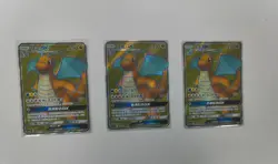 Pokemon TCG S- Chinese Sun&Moon CSM2aC-176 SR Dragonite GX Set of 3 - Image 2