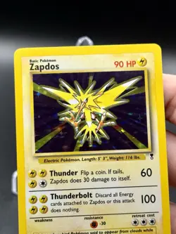 Pokemon TCG Zapdos 19/110 Legendary Collection Holo Rare LP/NM Vintage WOTC - Image 2