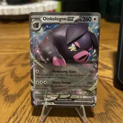 Pokemon Oinkologne ex 158/198 SV01: Scarlet & Violet Base Set Holo - Image 1